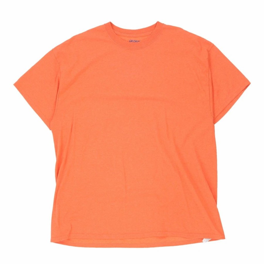 Vintage T-Shirts * | Vintage Gildan T-Shirt Xl Orange Cotton