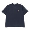 Vintage T-Shirts * | Vintage Carhartt T-Shirt Xl Navy Cotton