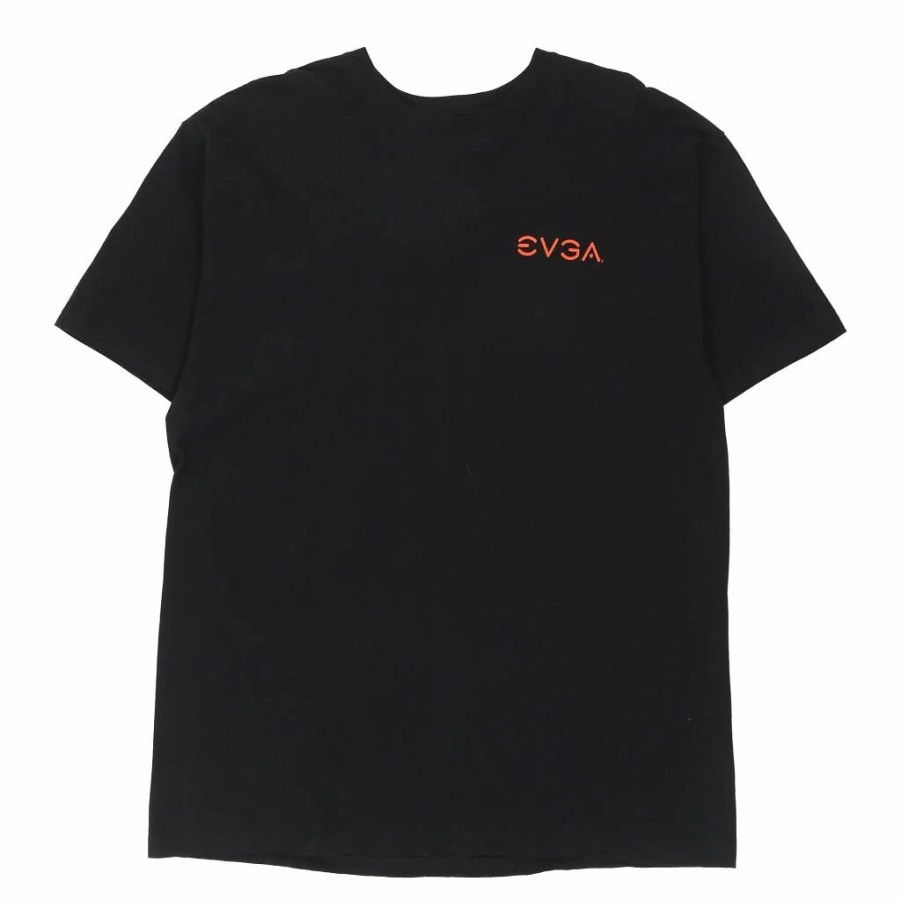 Vintage T-Shirts * | Vintage Evga Gaming Anvil T-Shirt Xl Black Cotton