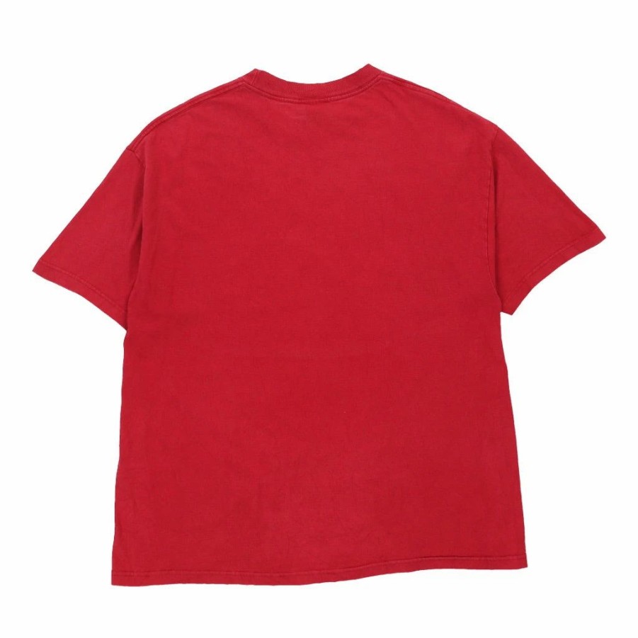 Vintage T-Shirts * | Vintage Dc Comics T-Shirt Xl Red Cotton