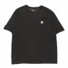 Vintage T-Shirts * | Vintage Carhartt T-Shirt Xl Black Cotton