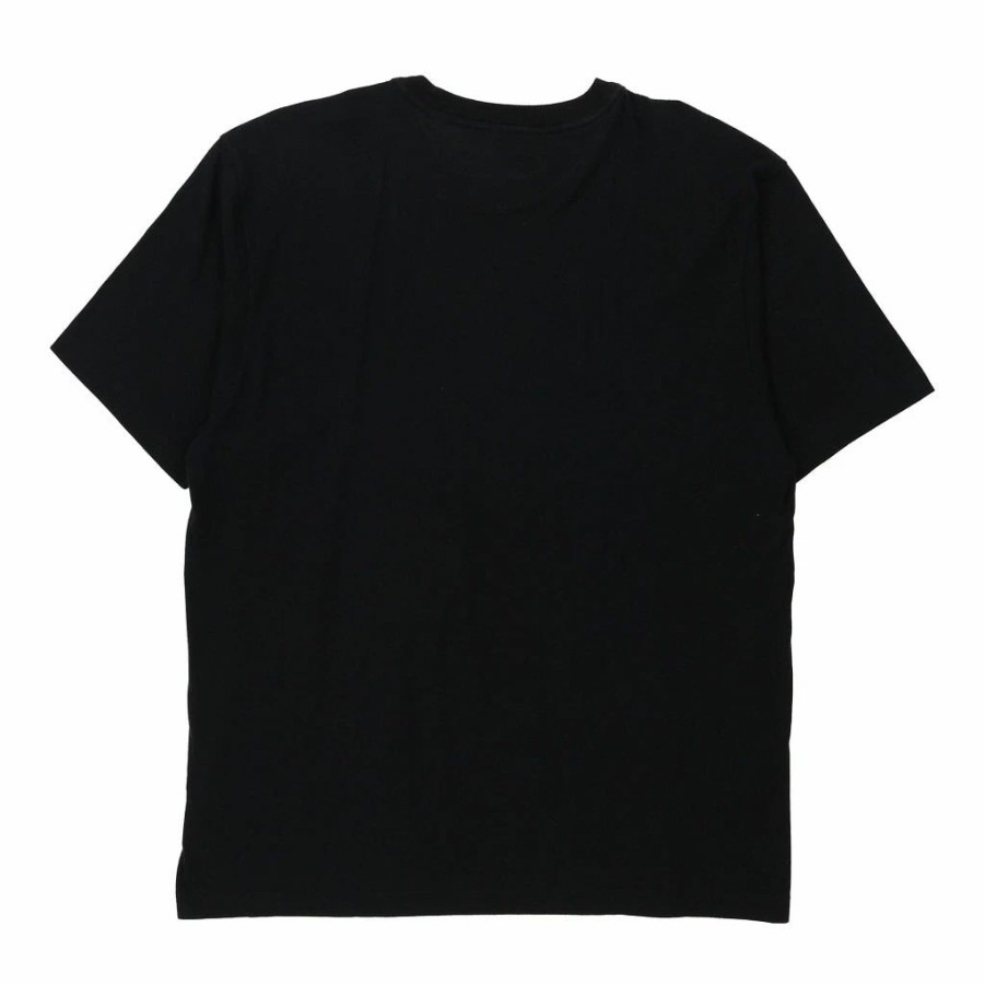 Vintage T-Shirts * | Vintage Champion T-Shirt Xl Black Cotton