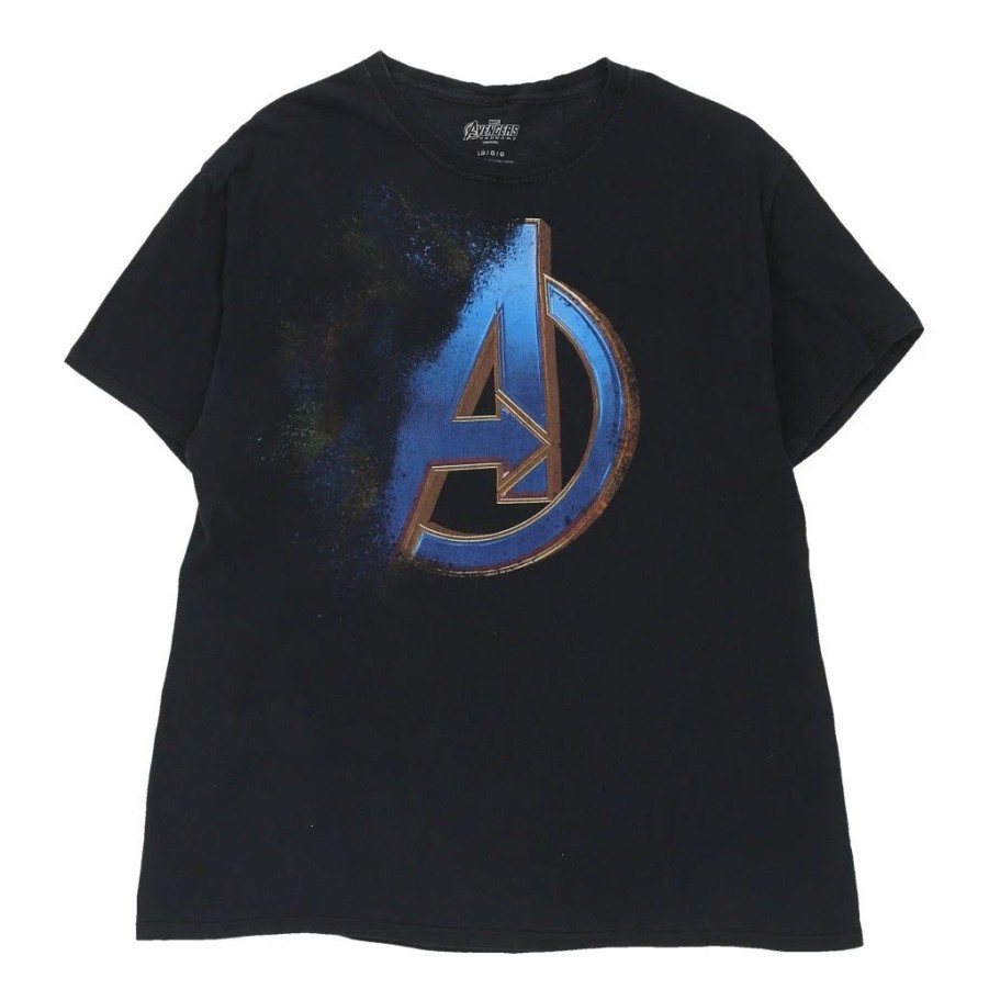 Vintage T-Shirts * | Vintage The Avengers Unbranded T-Shirt Large Black Cotton