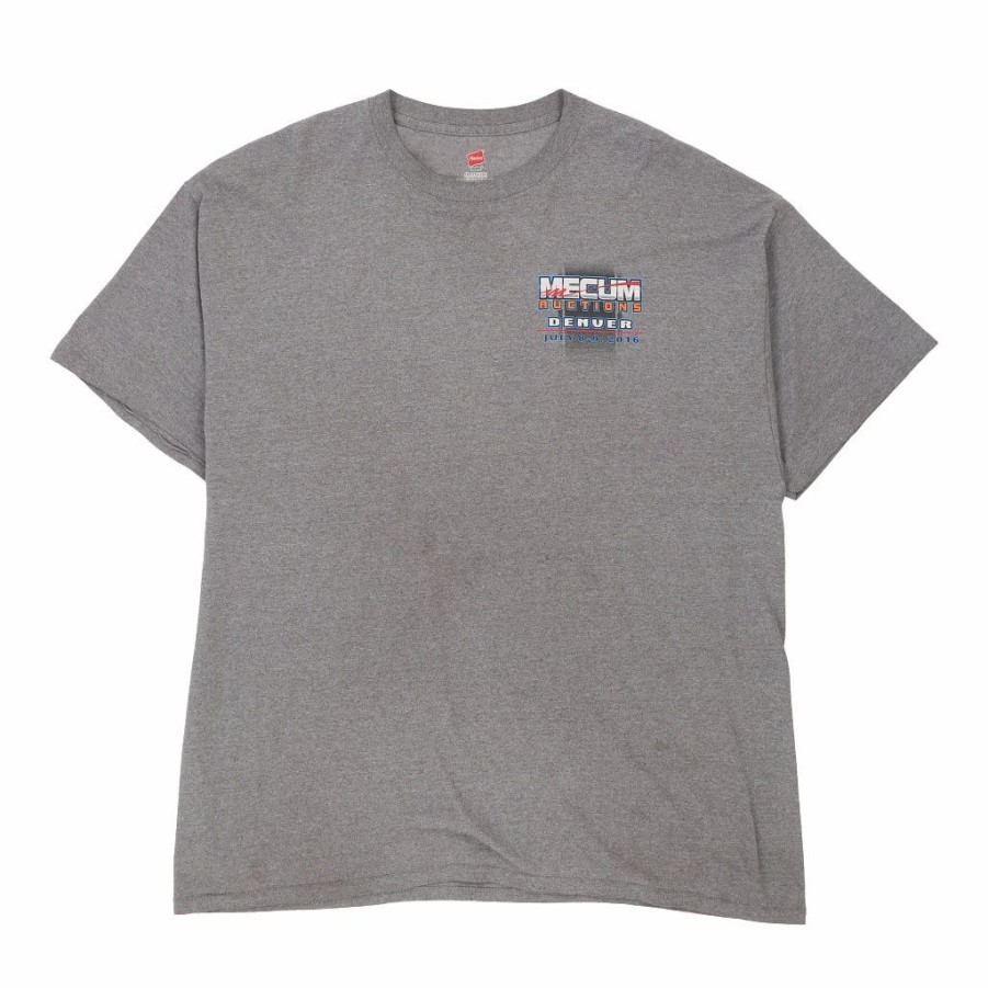 Vintage T-Shirts * | Pre-Loved Mecus Denver 2016 Hanes T-Shirt 2Xl Grey Cotton