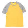 Vintage T-Shirts * | Vintage Fila T-Shirt Large Yellow Cotton