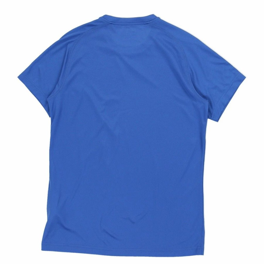 Vintage T-Shirts * | Vintage Champion T-Shirt Large Blue Polyester