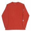 Vintage T-Shirts * | Vintage Carhartt Long Sleeve T-Shirt Large Red Cotton