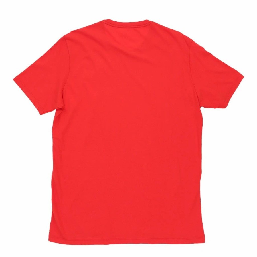 Vintage T-Shirts * | Vintage Napapijri T-Shirt Xl Red Cotton