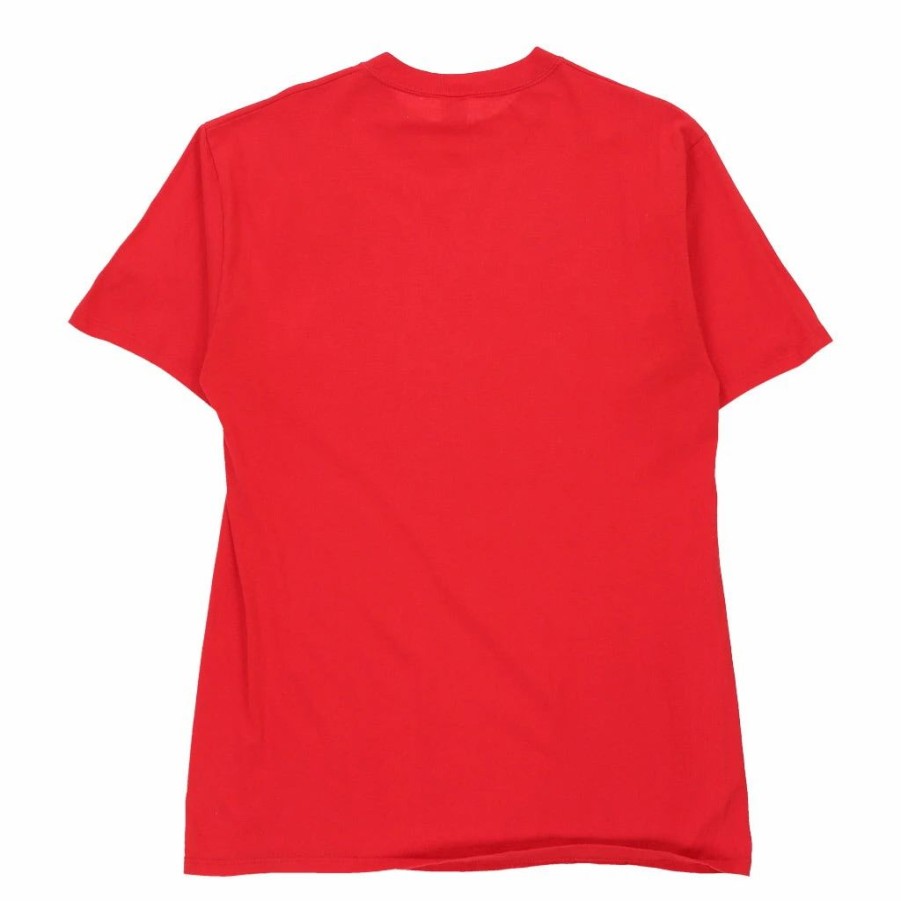 Vintage T-Shirts * | Vintage Russell Athletic T-Shirt Large Red Cotton