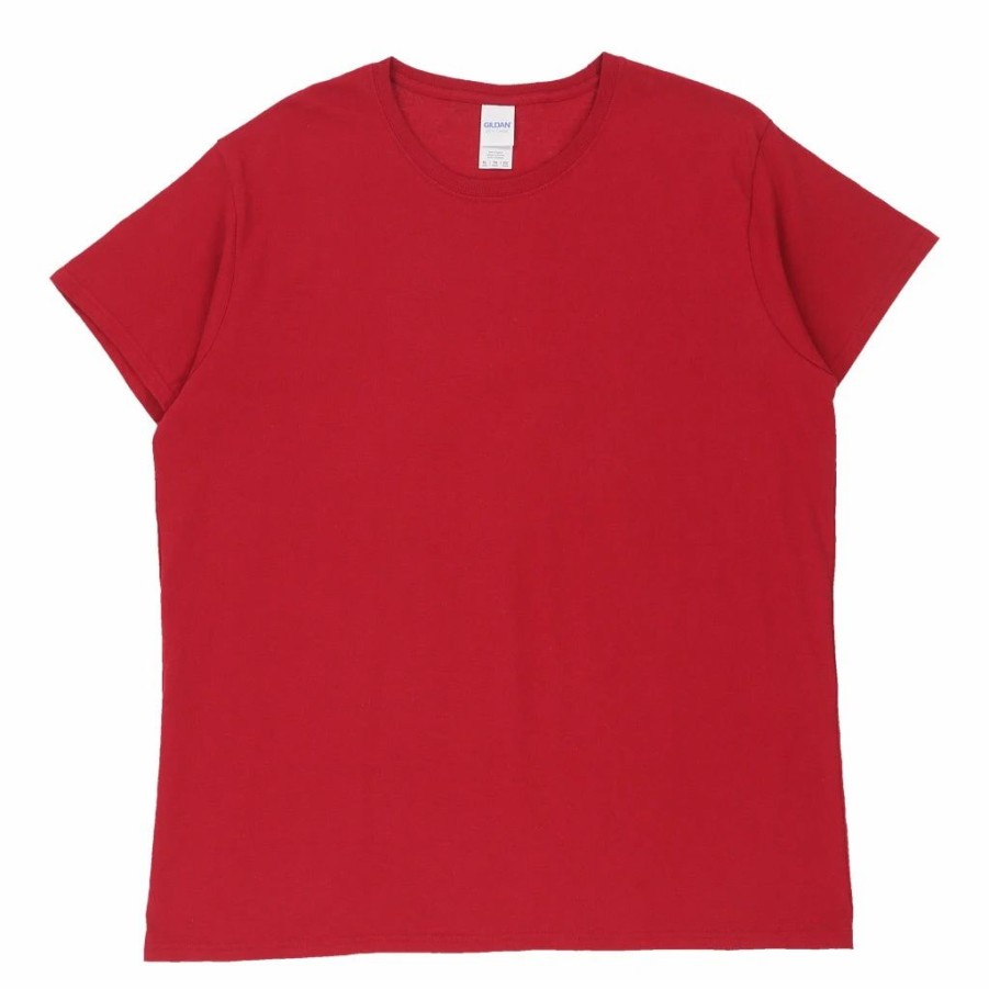 Vintage T-Shirts * | Vintage Gildan T-Shirt Xl Red Cotton