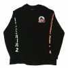 Vintage T-Shirts * | Vintage Dragon Ball Z Long Sleeve T-Shirt Medium Black Cotton