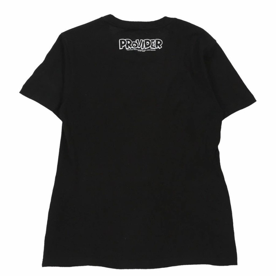 Vintage T-Shirts * | Vintage Popeye Provider T-Shirt Medium Black Cotton